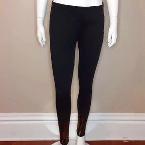 Maurices Black/Rose Gold Leggings